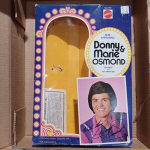 Vintage Donnie Osmond doll box 1976 empty box only